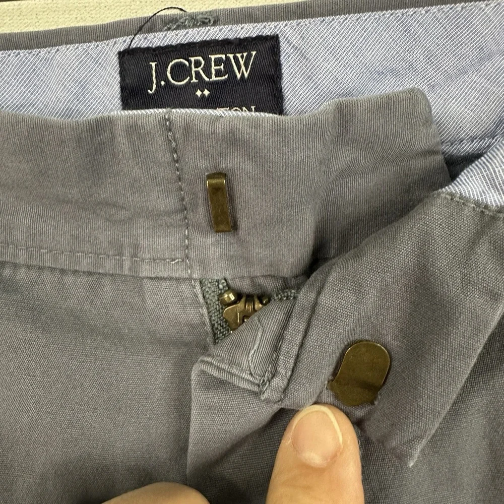 J Crew Rivington Mens 38 Blue Cotton Chino Preppy‎